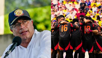 El Presidente Petro envió su mensaje de apoyo a la Selección Colombia