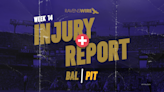 Ravens release first injury report for Week 14 matchup vs. Steelers