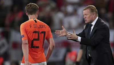 Esta es la lista de Koeman para la Eurocopa, con el azulgrana Frenkie de Jong