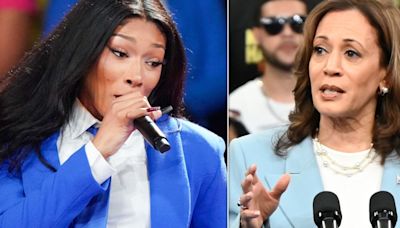 Kamala Harris Supporters Dismiss Backlash To Megan Thee Stallion Performance