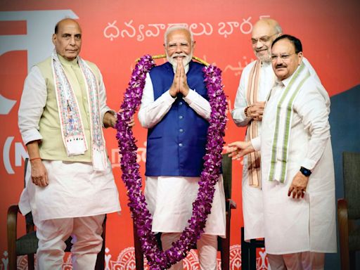 Modi set to form coalition government after India election leaves him without majority