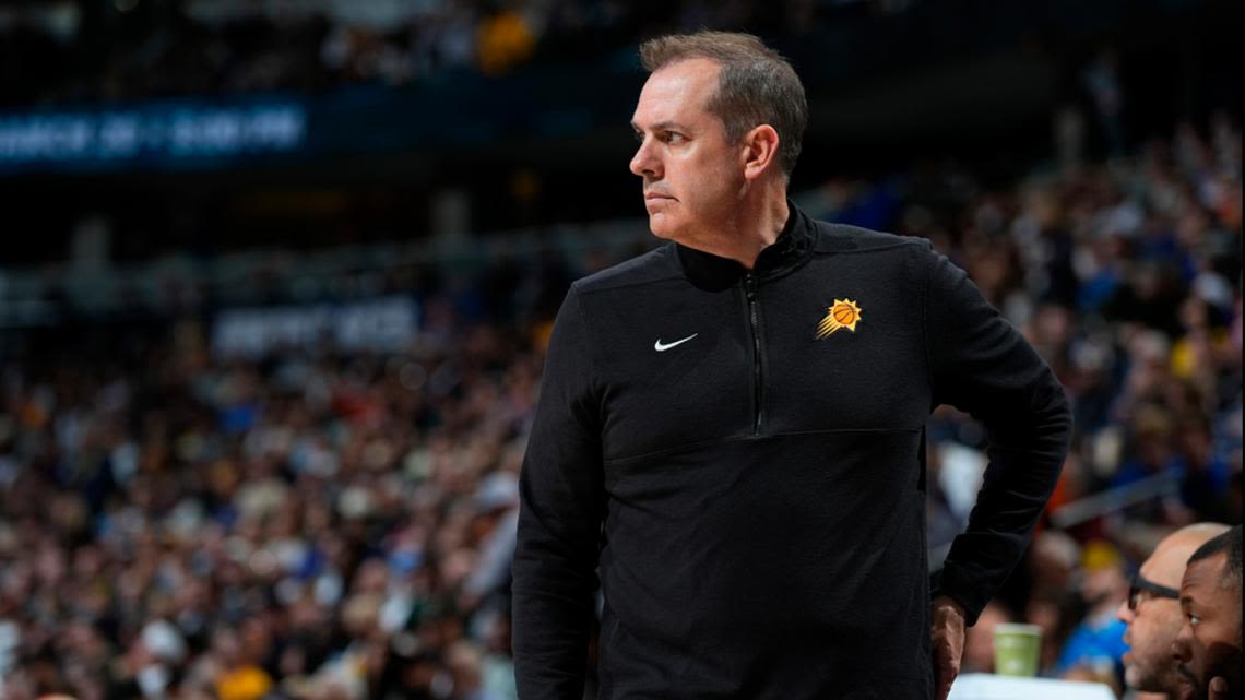 Phoenix Suns dismiss coach Frank Vogel after 1 season, team says