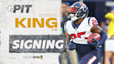 Steelers sign former Texans CB Desmond King