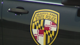 Maryland State Police trooper injured, car flipped in crash on I-695 in Baltimore County