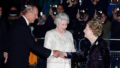 Margaret Thatcher did 'deepest curtsy' to Queen at 80th birthday party