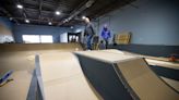 Skateboarders, rollerbladers and BMX bikers can enjoy new indoor Brick skate park