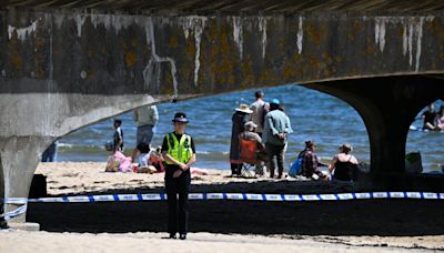 Boy arrested over murder of woman knifed on beach is released without charge
