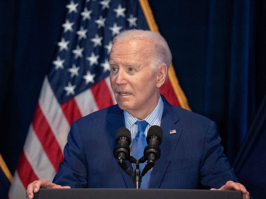 An influential Democratic donor says Biden has 'misplaced trust' in a 'cabal' of 3 top aides