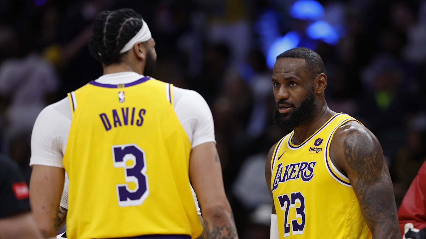 Anthony Davis poked fun at LeBron James after the Los Angeles Lakers drafted Bronny James