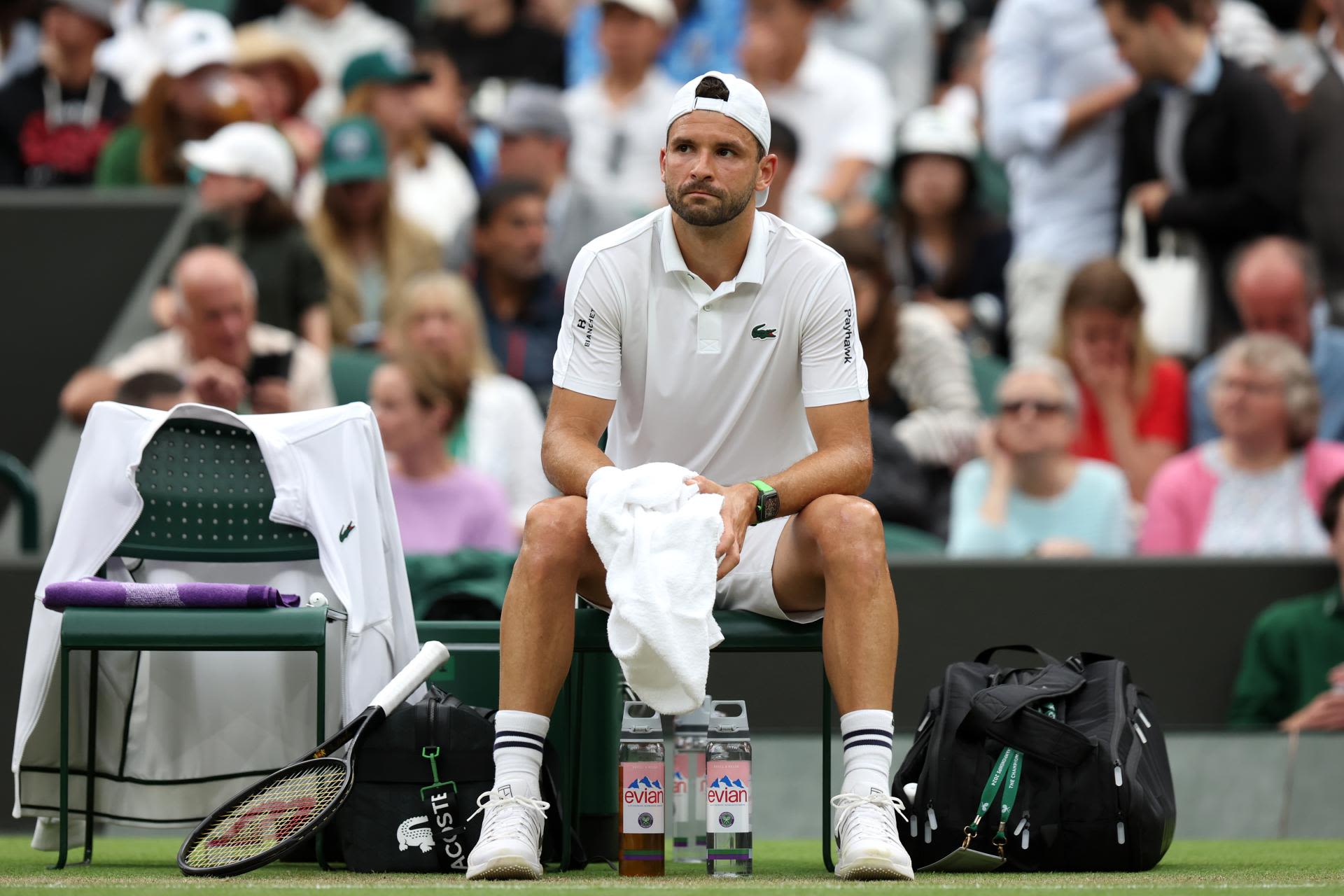Grigor Dimitrov issues tough injury update after heartbreaking Wimbledon retirement