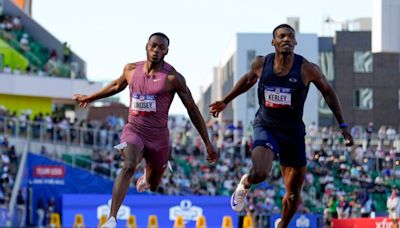 Taylor’s Fred Kerley punches Paris ticket in stacked men’s 100-meter final