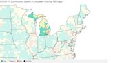 New COVID-19 cases in Lenawee County and Michigan trending downward