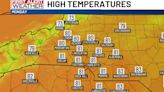 Week starts off dry, sunny as temperatures heat back up