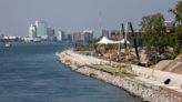 Long-planned riverfront path to Belle Isle set to open in October