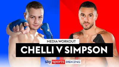 FREE STREAM: Watch the Zak Chelli vs Callum Simpson and Caroline Dubois vs Maira Moneo public workouts