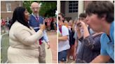 Ole Miss Students Appear to Mock Black Protester With Monkey Noises