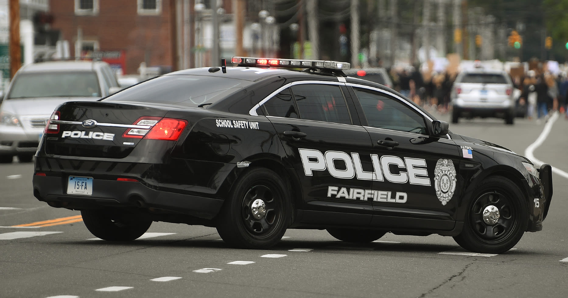 Fairfield elementary school student hit by car while crossing street to bus stop, police say