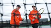 How Ames tennis players Jiwen Li and Adeline Oetker are building confidence on the court