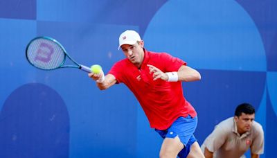 La amargura de Nicolás Jarry tras su eliminación en primera ronda de París 2024 - La Tercera