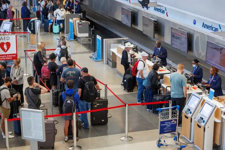 Philadelphia International Airport prepares for onslaught of cancellations due to Hurricane Debby