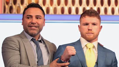 Óscar de la Hoya a Canelo Álvarez: “Me llenaste los bolsillos de dinero”