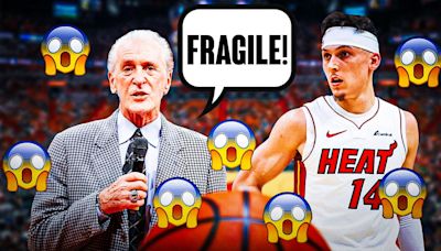 Heat's Pat Riley takes jab at 'fragile' Tyler Herro after another injury-plagued season