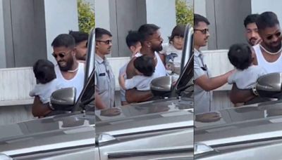 Hardik Pandyas Emotional Reunion With Son Agastya For The First Time Since Divorce: Watch Heartwarming Viral Video