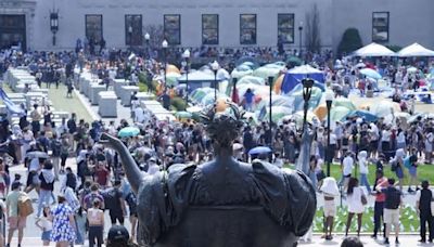 Universidad de Columbia amenaza con suspender a alumnos propalestinos