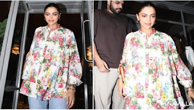 WATCH: Mom-to-be Deepika Padukone goes floral for night out; spotted with mother Ujjala Padukone in Mumbai