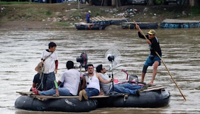 La migración cae en el límite de México con EE.UU. pero se triplica en su frontera sur