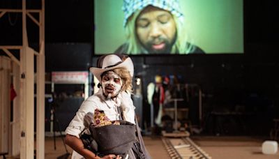 Black faces painted white portray American West stereotypes in ‘Dark Noon’ at Spoleto