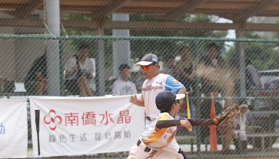 TCBA社區棒球》三民河馬初試身手 桃園河馬打進四強