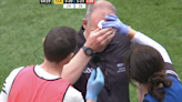 Referee suffers nasty head injury during All-Ireland hurling final