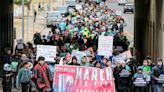 Post-Roe March for Life group marches from memorial to Capitol