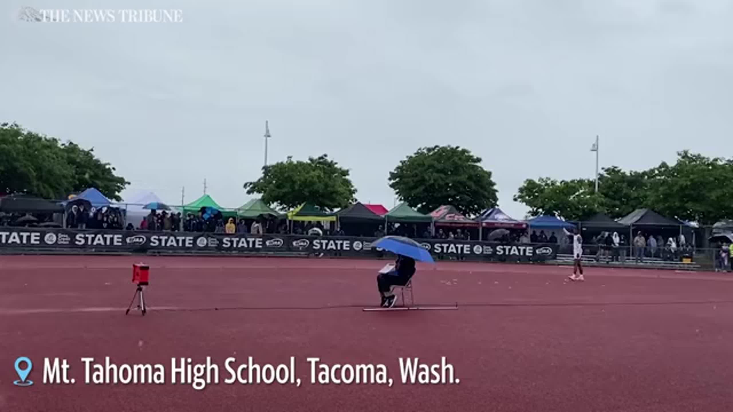 State track and field: Federal Way’s Geron White soars to 4A boys high jump title