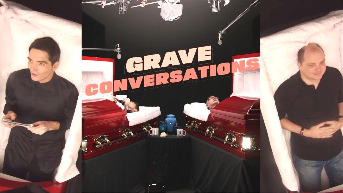 David Dastmalchian’s GRAVE CONVERSATIONS Is the Only Talk Show That Takes Place in Coffins