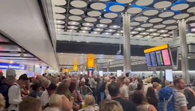 Heathrow Airport chaos as British Airways passengers 'told go home' after IT failure