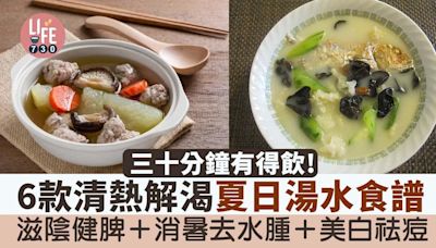 消暑湯水食譜｜清熱解渴＋美白抗衰老＋去水腫＋祛痘 30分鐘有得飲 | am730