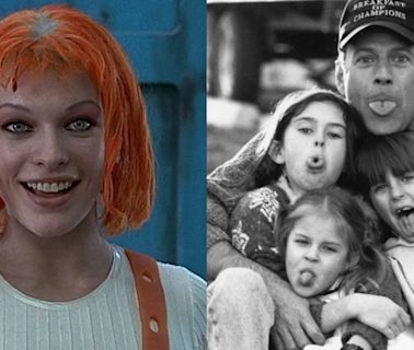 Milla Jovovich recuerda cómo cuidó a las hijas Bruce Willis y fue su "hermana mayor" en el rodaje de El quinto elemento