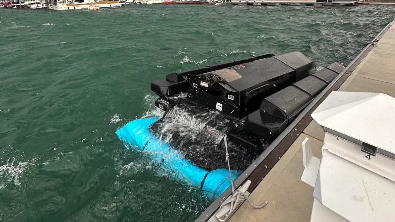 VIDEO: Boat capsizes on Lake Pleasant Sunday during monsoon storm