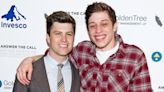 Colin Jost was 'stone-cold sober' when he bought that ferry with probably stoned Pete Davidson