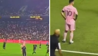 Watch: Lionel Messi's Bodyguard Shields Inter-Miami Star From Overly Enthusiastic Fans - News18