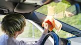 How to clean the inside of your windshield