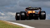 Norris, McLaren sweep weather-affected Friday British GP practice