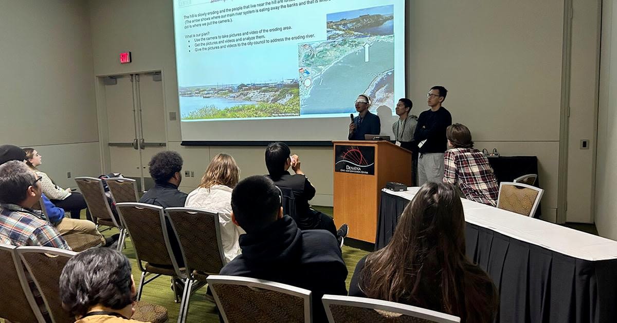 Alaska high school students present research at seismology conference