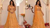 Anant Ambani-Radhika Merchant wedding: Priyanka Chopra looked like quintessential desi girl in her stunning orange floral lehenga by Tarun Tahiliani