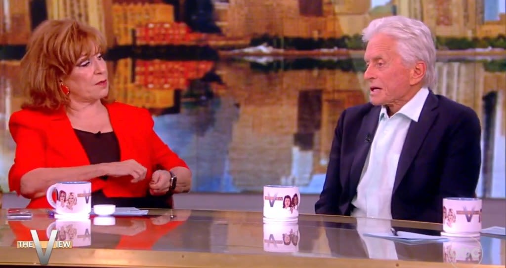 Michael Douglas Tells ‘The View’ He’s “Deeply, Deeply Concerned” About Biden, Says George Clooney Has “Valid Point”