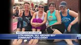 BDY Studios holds 11th annual ‘All Aboard’ outdoor yoga event