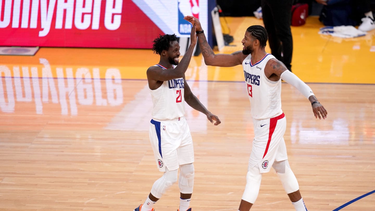 Patrick Beverley's Message on Paul George to Golden State Warriors Trade Rumors