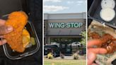 ‘Nah this is crazy’: Wingstop customer tries restaurant’s chicken tenders for the first time. He doesn’t expect what he gets